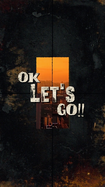 Ok let's Go! 