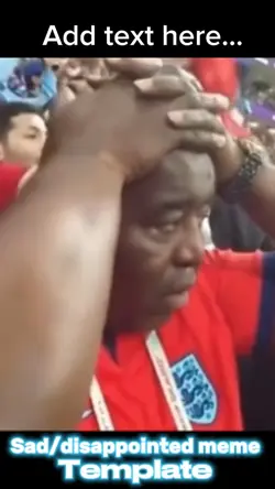 Upset meme template