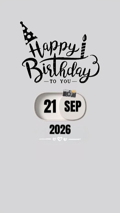 BDAY 21 SEPTEMBER 