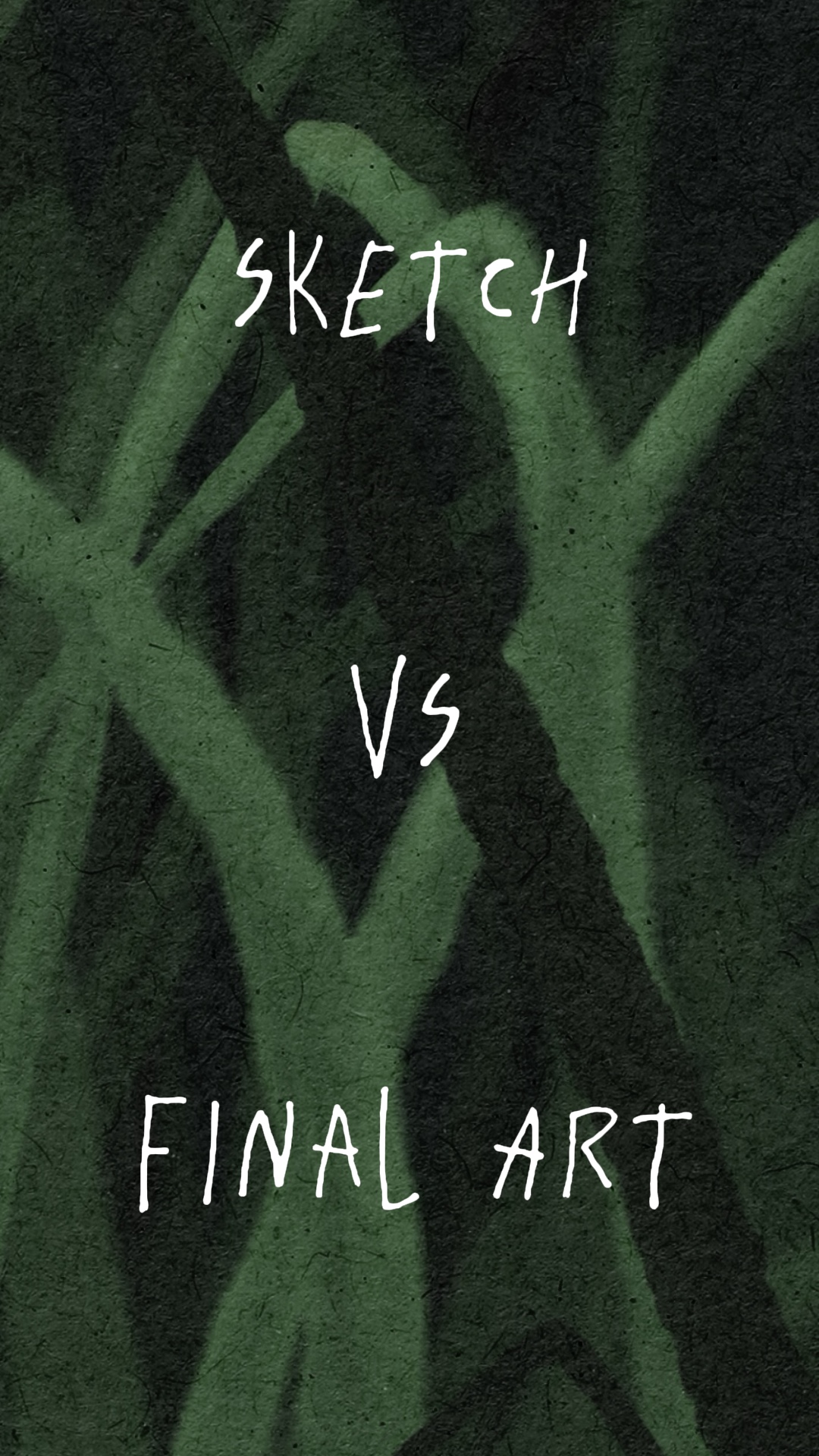 Skizze vs. Endgültige Kunst