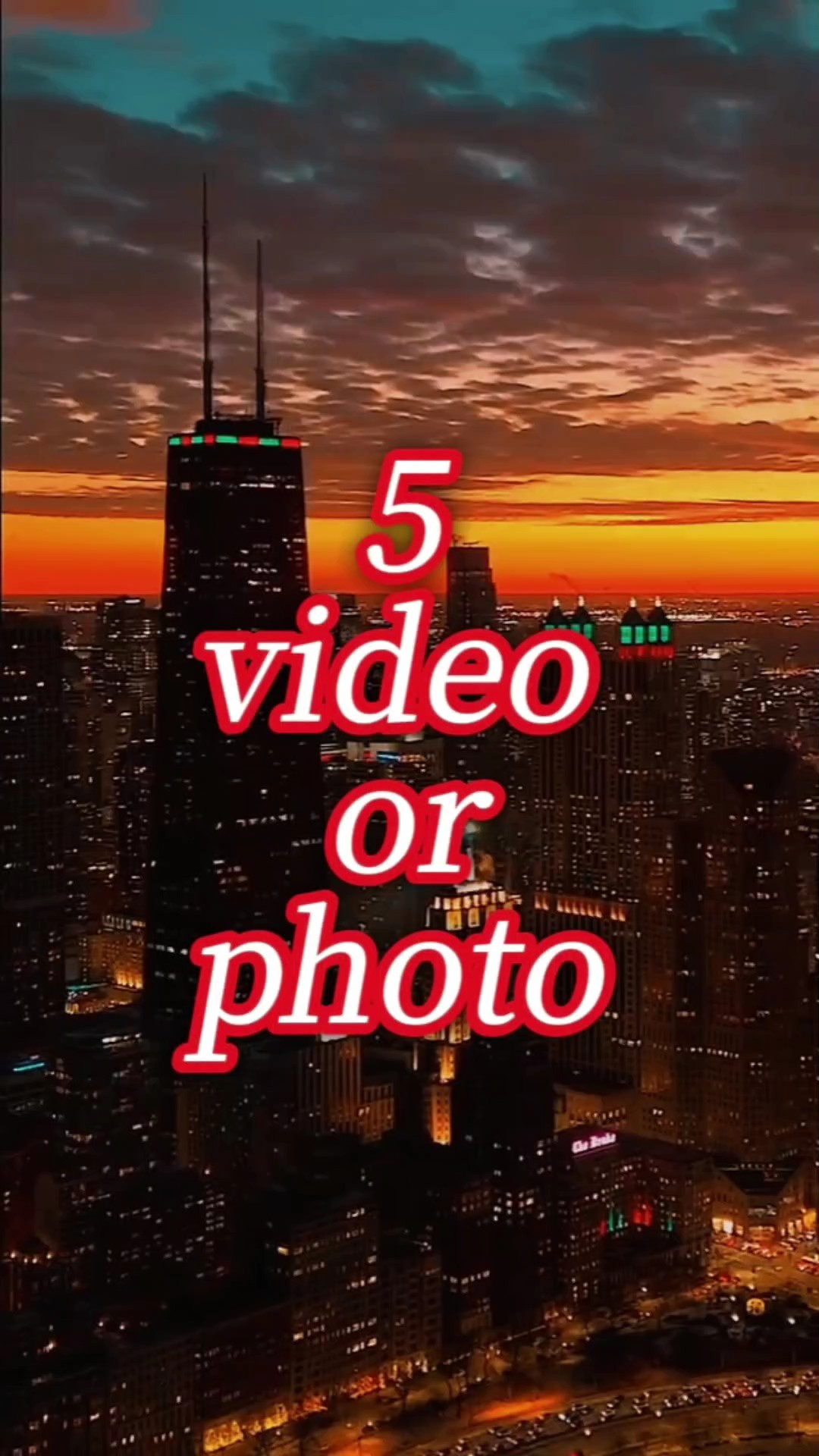 5 video atau foto 