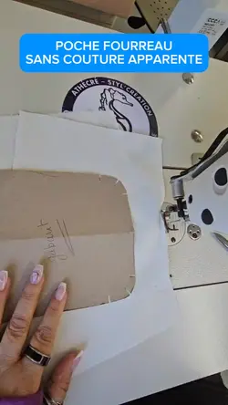 Poche à fourreau