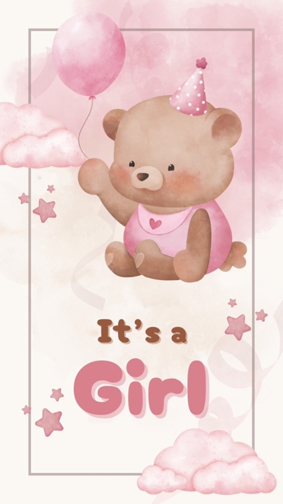 It‘s a girl 