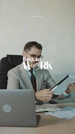 back to work