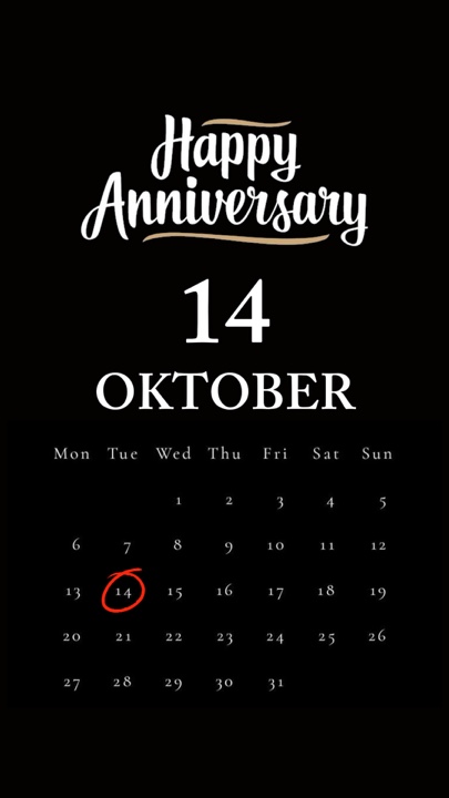 Anniv 14-10-2025