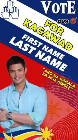 Election poster 2025