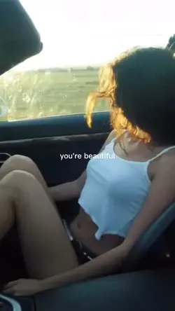 you’re beautiful