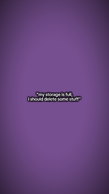 Mystorageisfull
