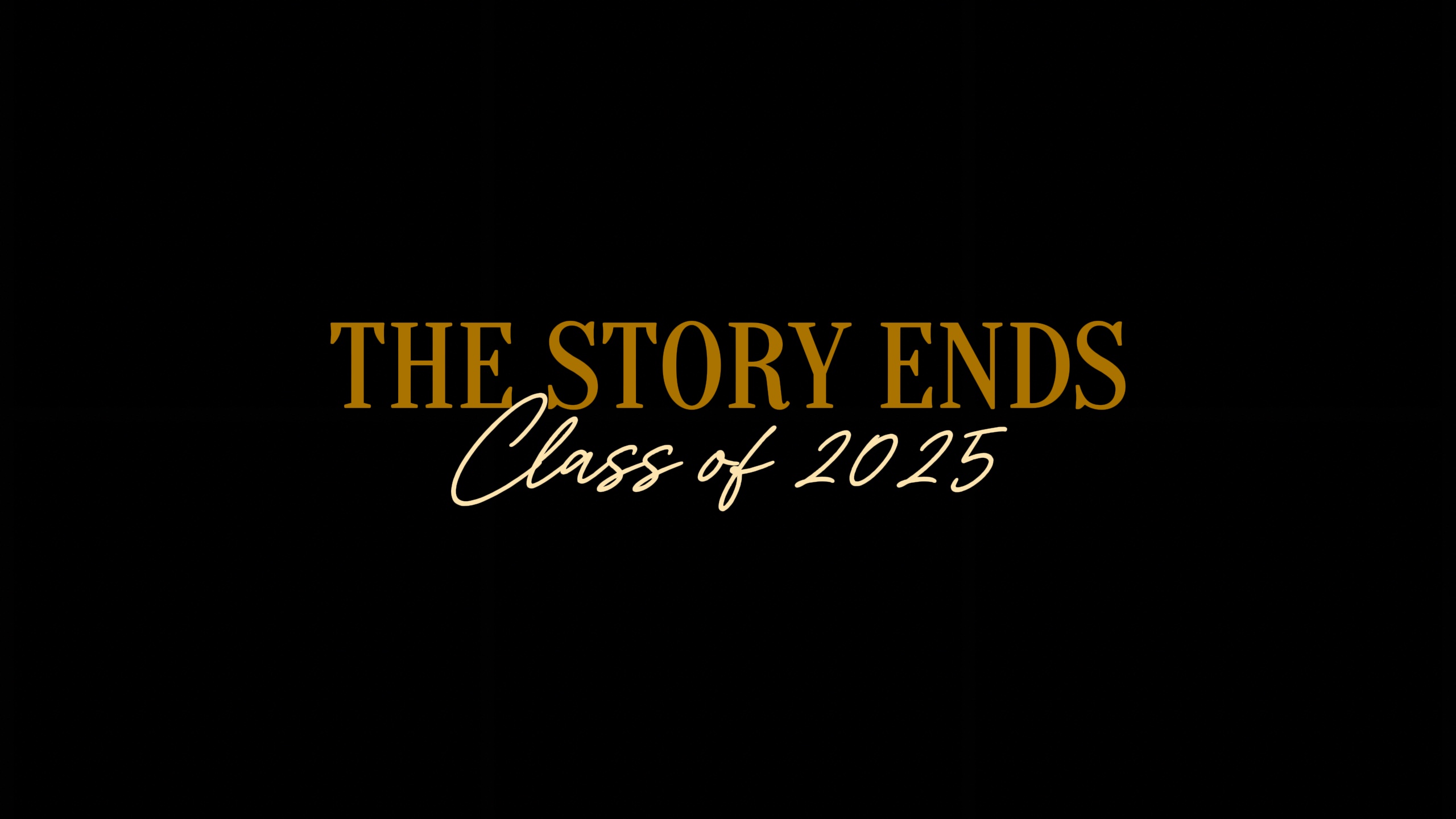 End of schoo