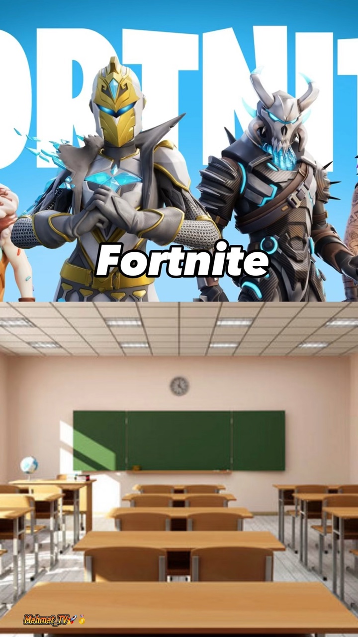 Fortnite vs Schule  