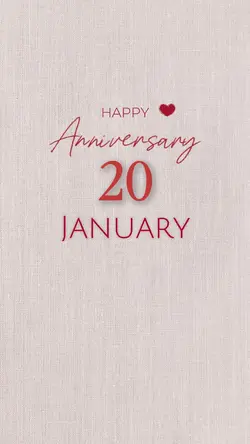 Anniv 20 January 