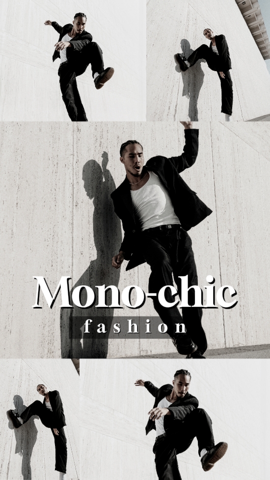 Mono-chic Fashion TikTok Style 