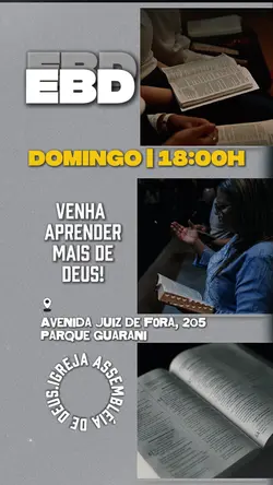 EBD ESCOLA BÍBLICA