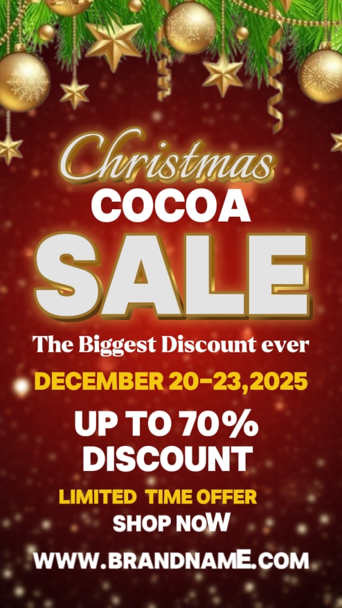 Promoção De Coco De Natal