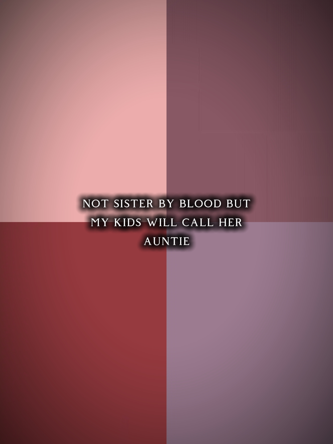 Meine Kinder nennen sie aun