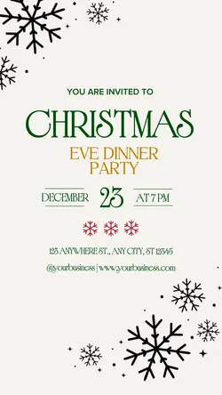 CHRISTMAS INVITATION