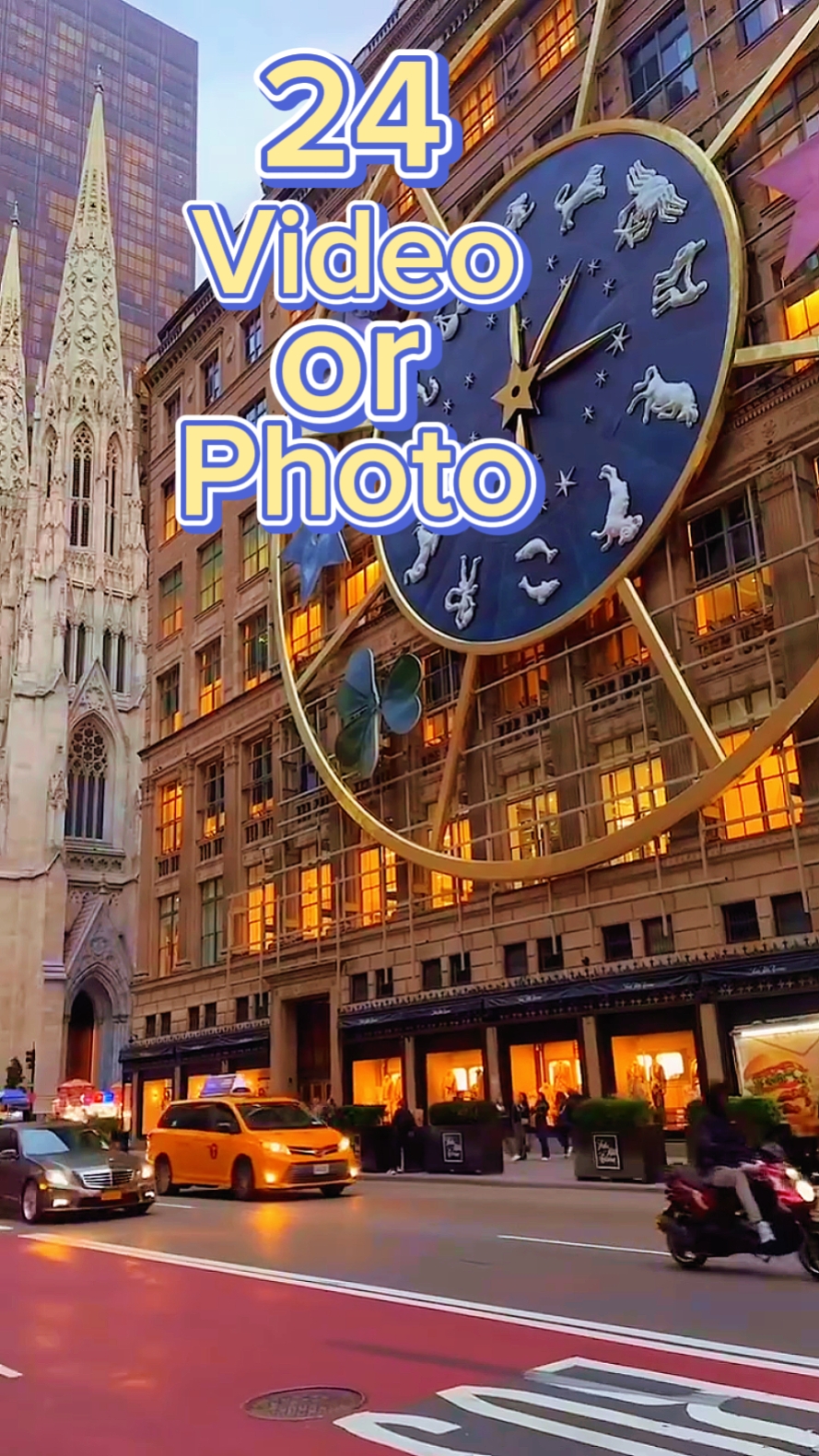 24 video o foto