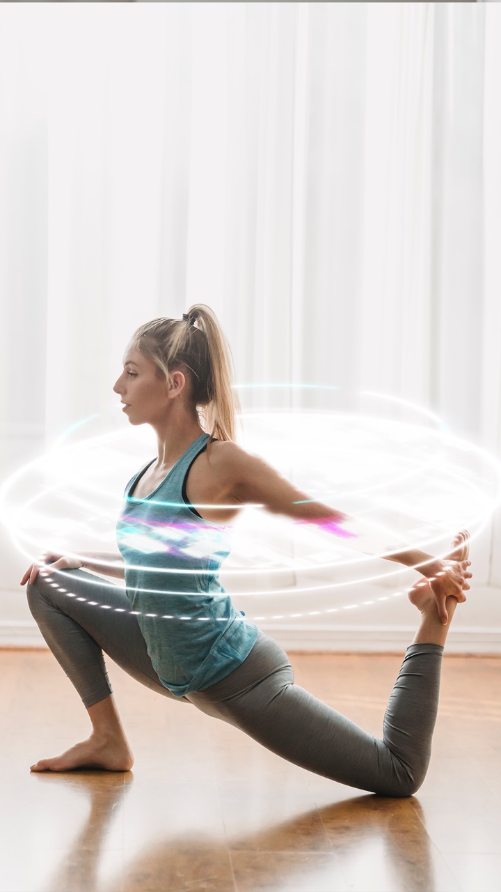 Exibição de produtos criativos para roupas esportivas
