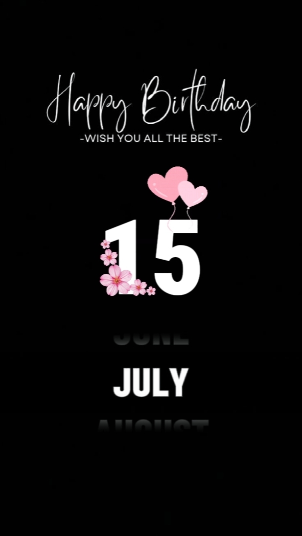 BDAY SISTER 15 TEMMUZ