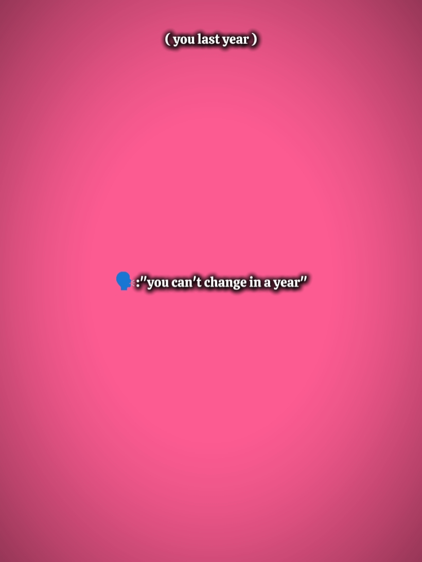 ucantchangeinayear