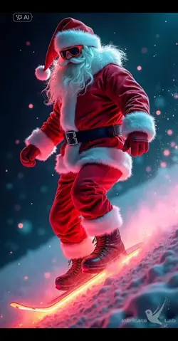 père noël champagne 