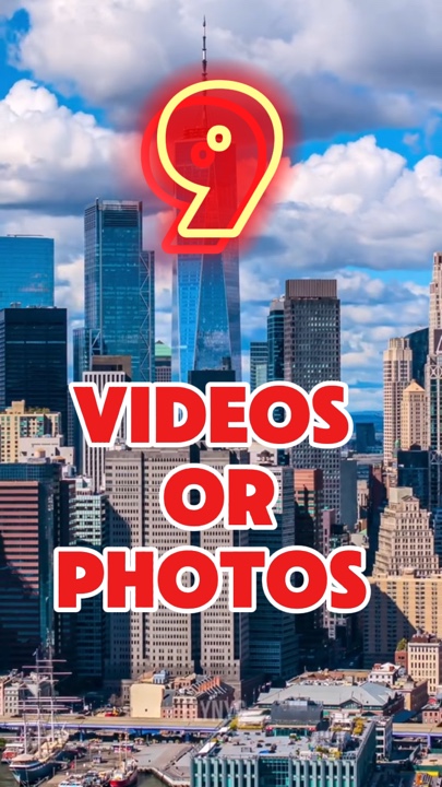 9 videos o fotos 