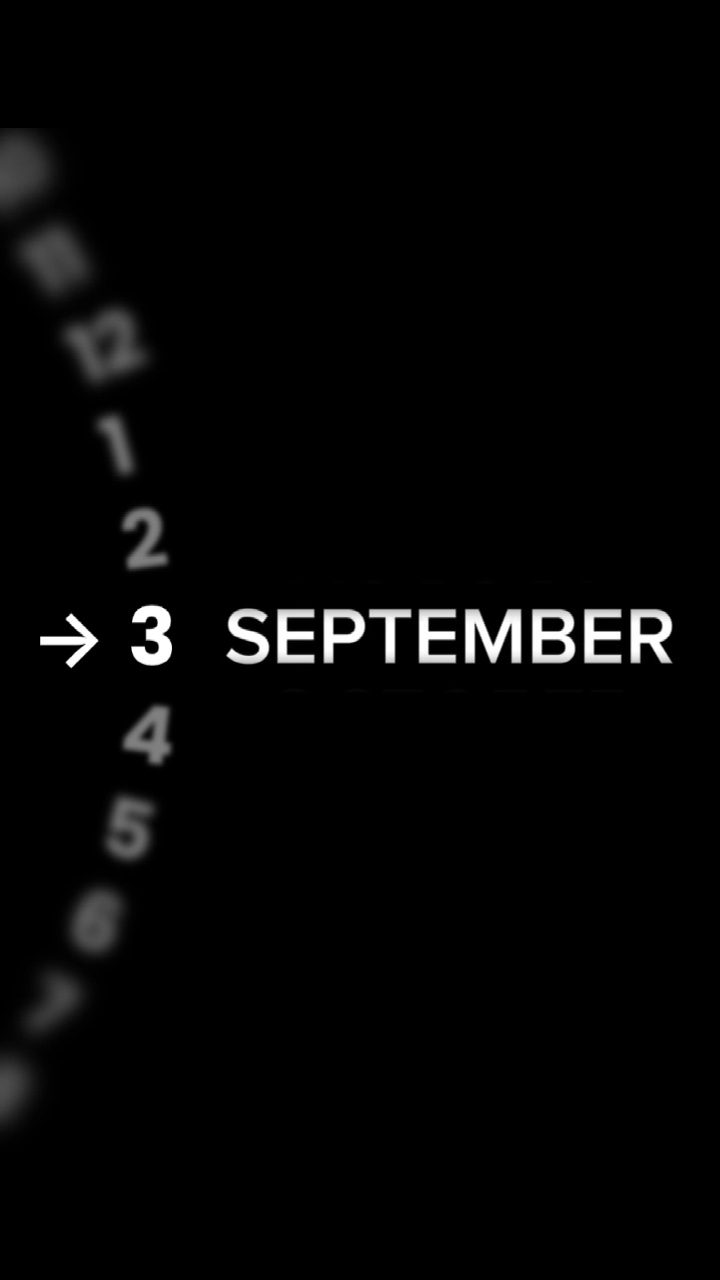 HBD 3 DE SETEMBRO 