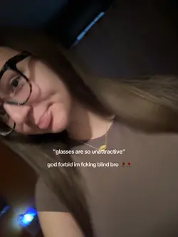 my vision is so bad🥀