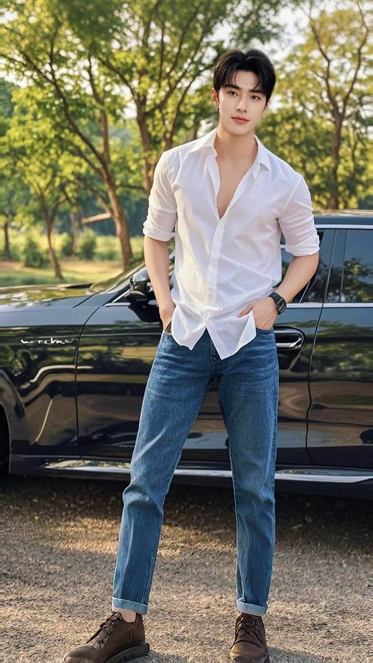 Jeans et kemeja 