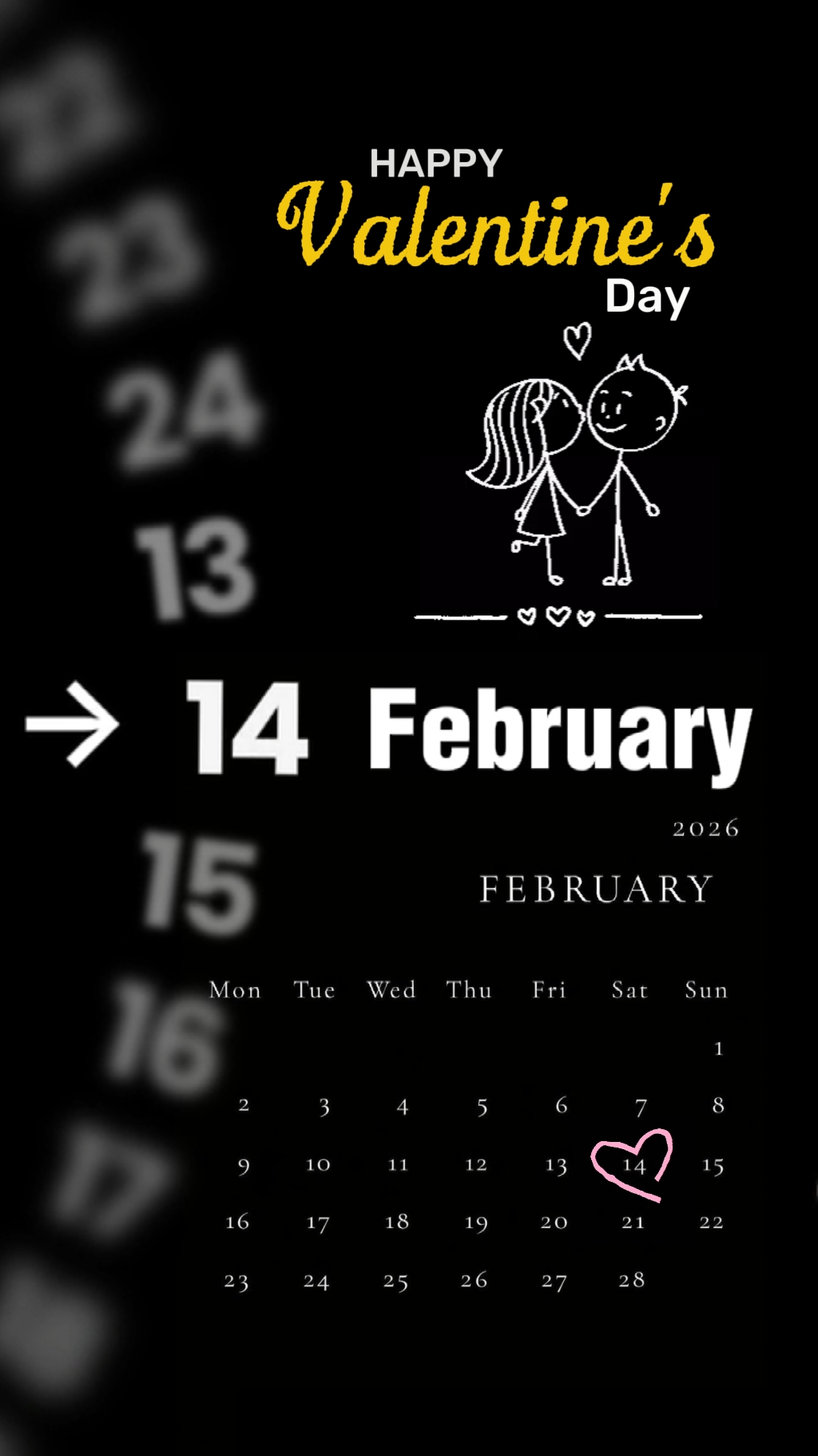 SAN VALENTÍN 24 DE FEBRERO
