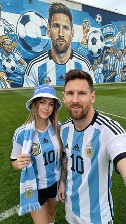 LIONEL MESSI GRAFITY