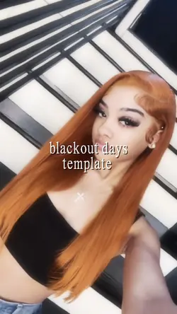 blackout days