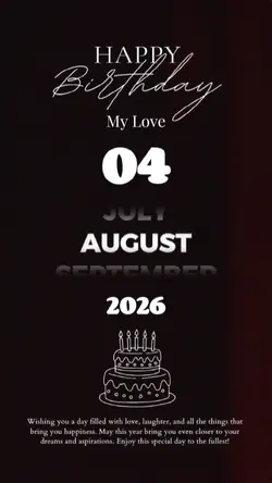 BDAY LOVE 4 AUGUST
