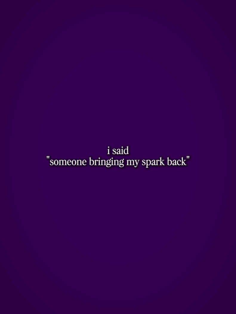 my spark back