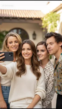 Celebrity friends