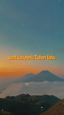 saat kau perlu Tuhan