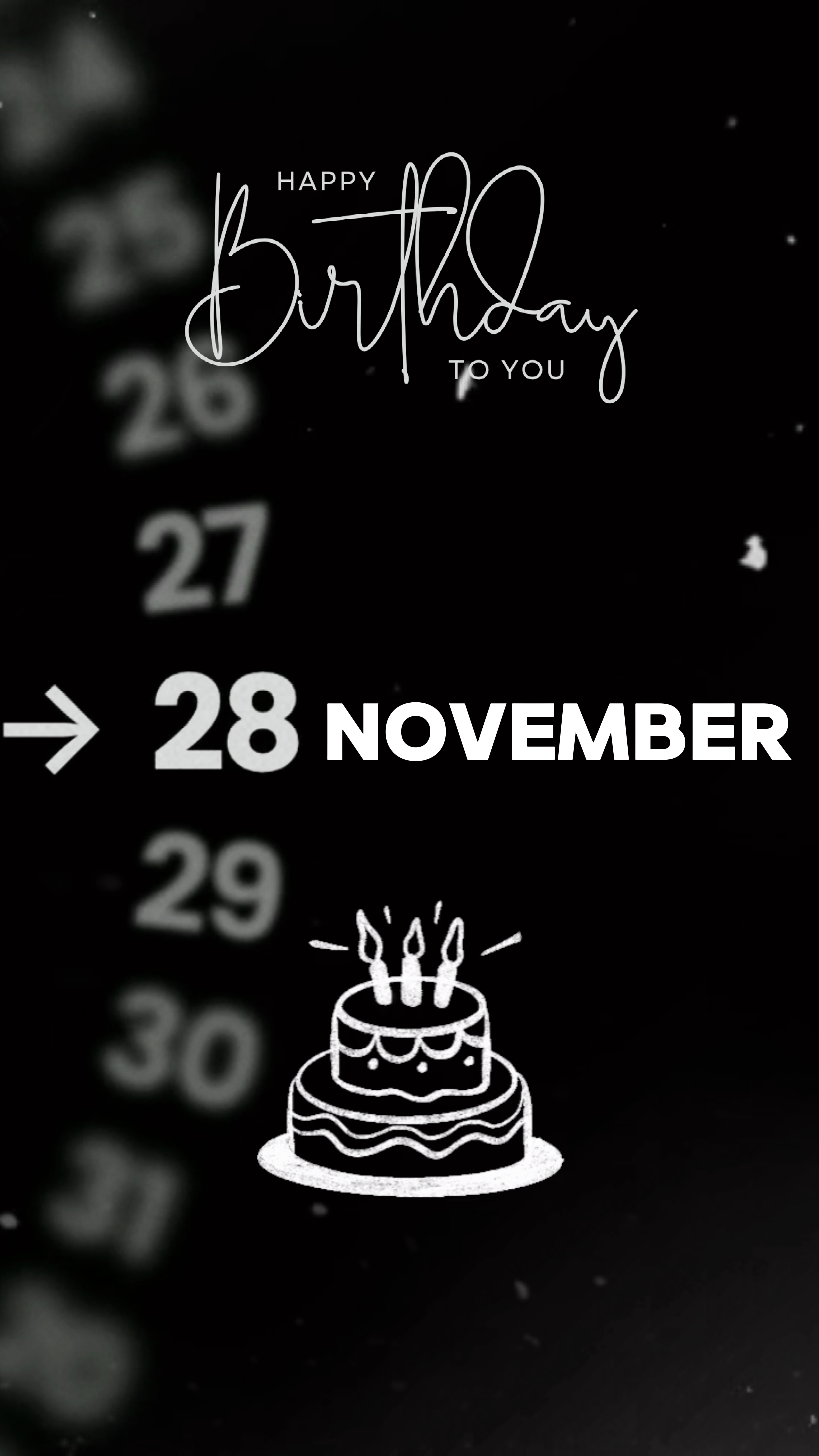 Hbd 28 November