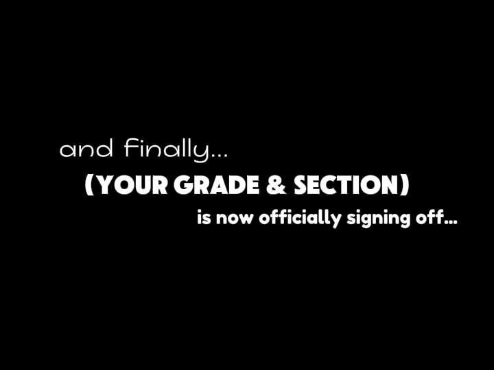 School year end 