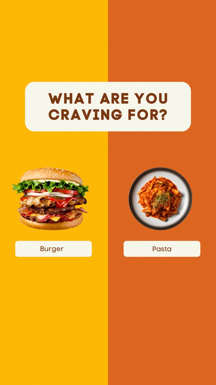 Affichage des produits alimentaires style TikTok