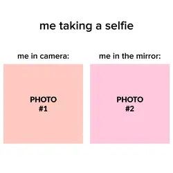 me taking a selfie
