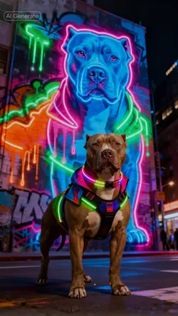 Neon Pet Graffiti 
