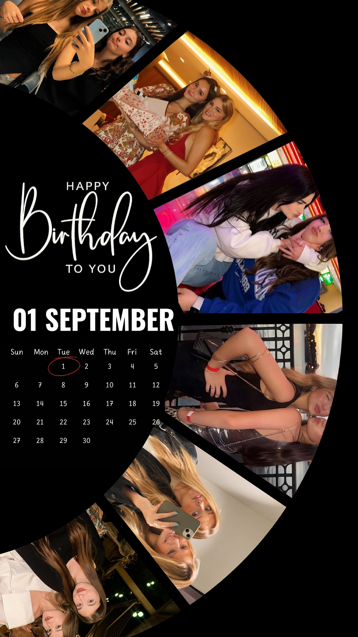 HBD 01 de setembro
