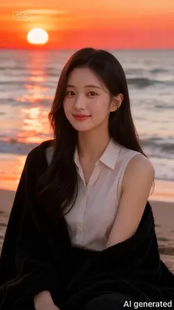 Ghép ảnh đi biển AI