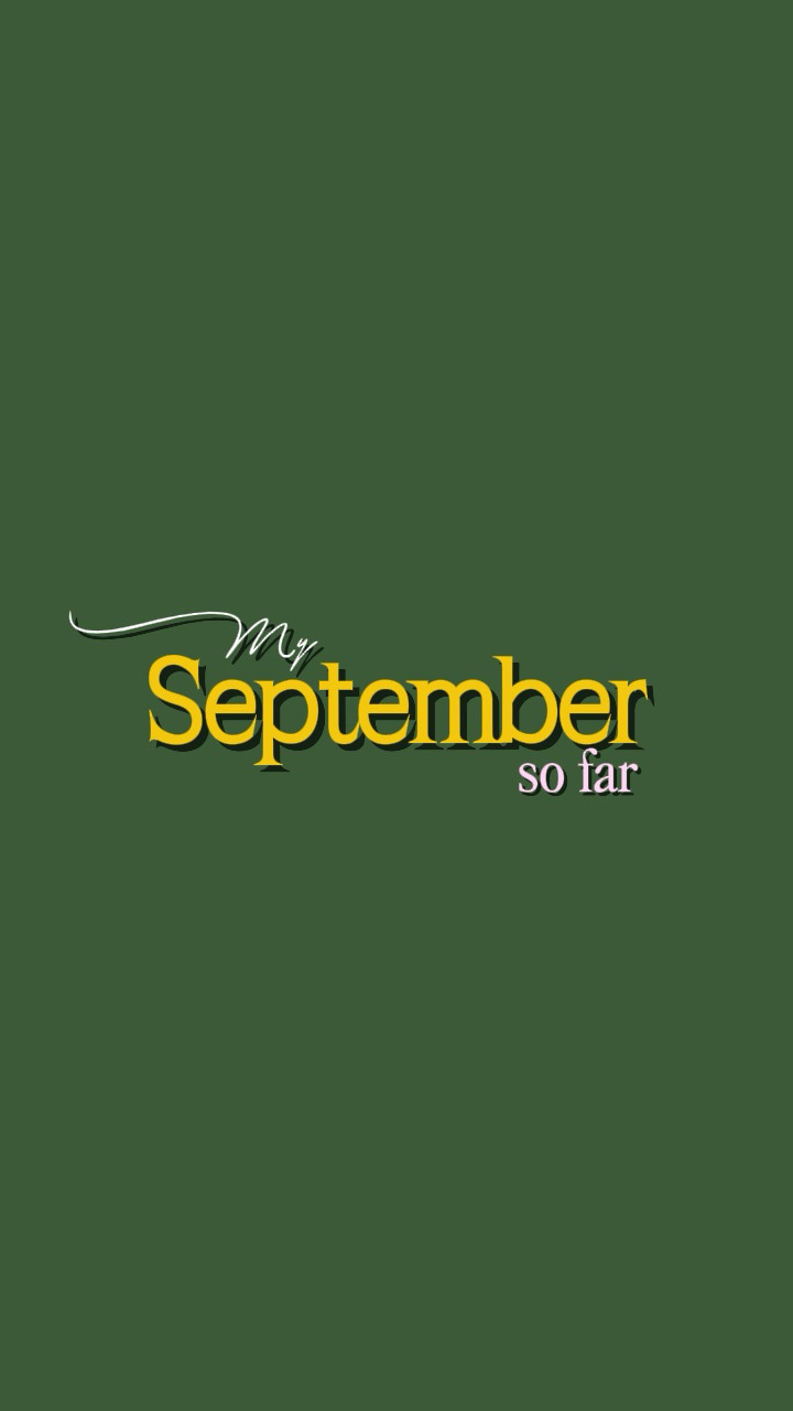 Septiembre hasta ahora