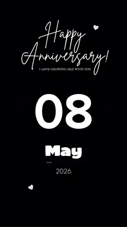 08 may anniversary