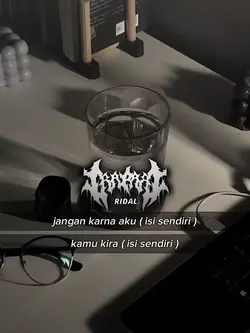 jangan karena aku