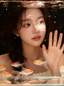 Trend chụp bể cá AI