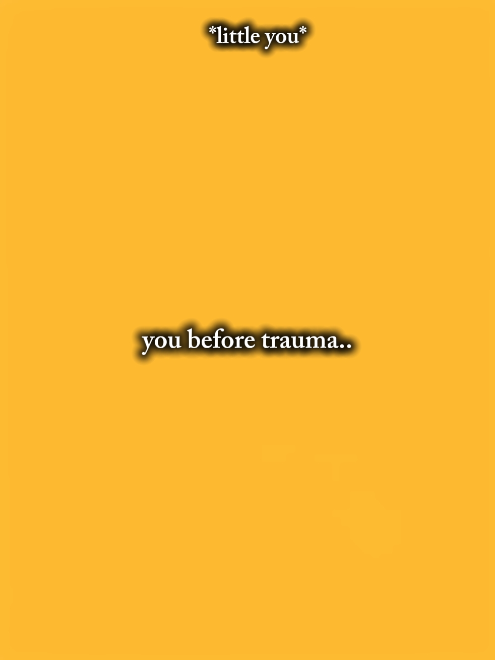 you before trauma 