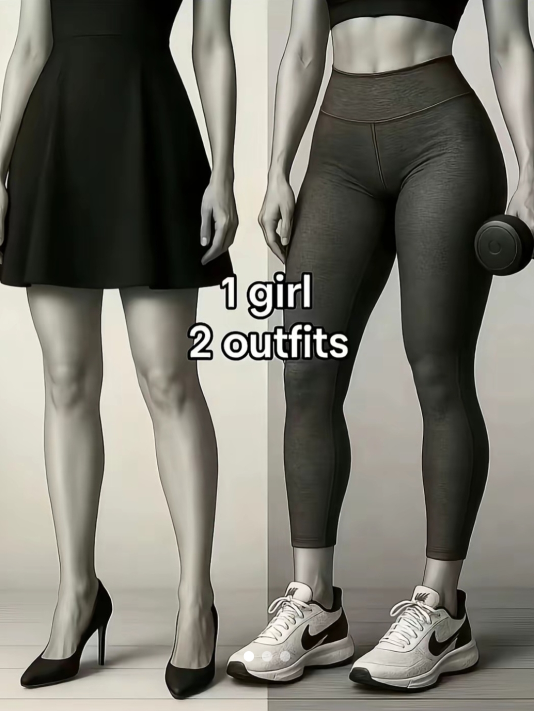 1 Mädchen 2 Outfits