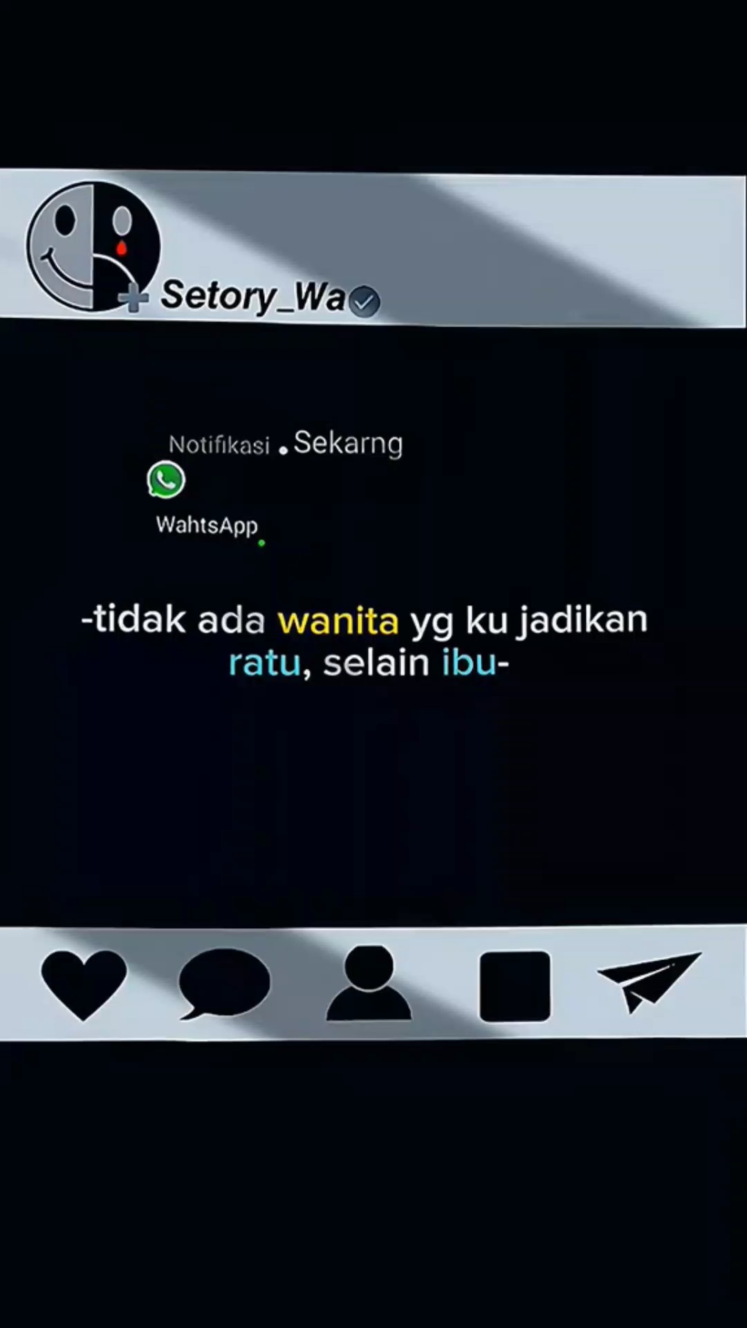 tidak ada yg aku